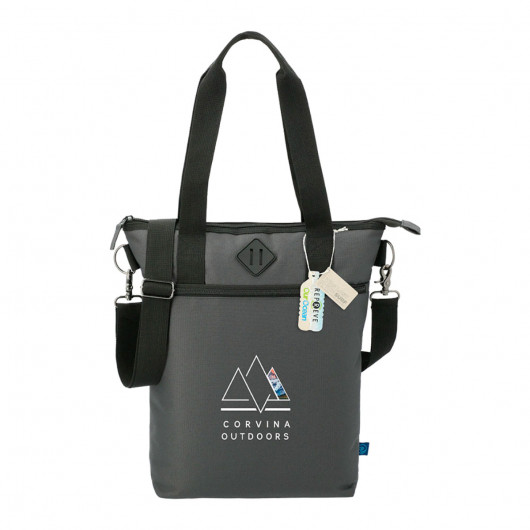 Promotional Riverside Laptop Totes Front Side Branded